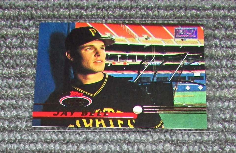 Jay Bell 1993 Stadium Club First Day Issue #138 Fast Shipping! - Image 1 of 2