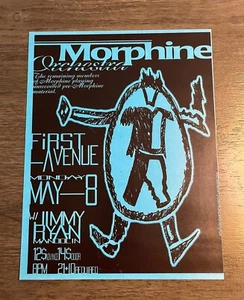 Orchestra Morphine - 5/8/2000 en First Avenue en Minneapolis, MN folleto/póster - Imagen 1 de 3