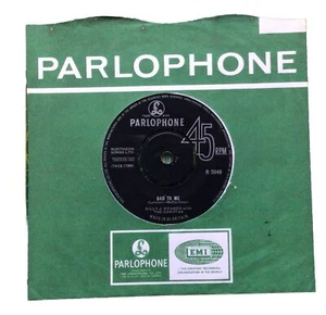 E341, Bad To Me, Billy J Kramer, 7" 45rpm Single, Excellent Condition - Bild 1 von 4