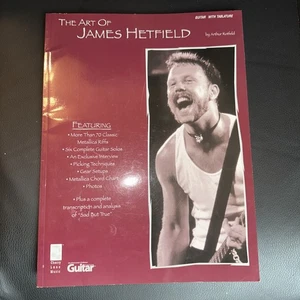 The Art of James Hetfield Guitar With Tablature 70+ Metallica Riffs - Picture 1 of 2