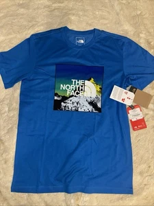 THE NORTH FACE Himalayan Bottle Source Mens Short Sleeve T-Shirt  Medium BNWT - Picture 1 of 9