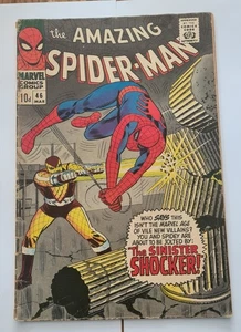 the Amazing Spider-Man 46 (1967) Origin & 1st App of The Shocker - Picture 1 of 2
