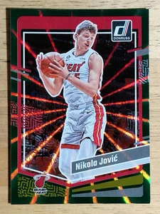 Láser verde Donruss Holo #111 2023-24 Nikola Jovic - Imagen 1 de 2