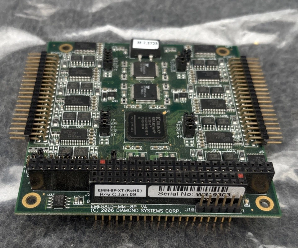 Emerald-MM-8P EMM-8P-XT 8-Port RS-232/422/485 PC/104 Module - Image 1 of 4