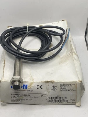 EATON E59-M12A105C02-D1 Proximity Sensor,Inductive,12mm - Image 1 of 4