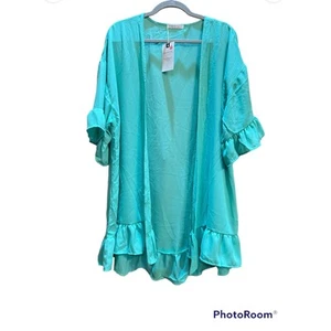 PINKMSTYLE Womens Lightweight Open Front 3/4 Sleeve Cardigan Size XL - Picture 1 of 5
