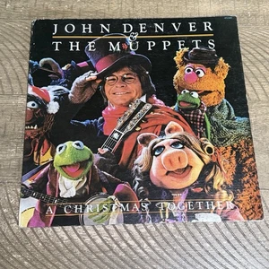 1979 John Denver And The Muppets A Christmas Together LP Vinyl w/Poster VG+ - Picture 1 of 6
