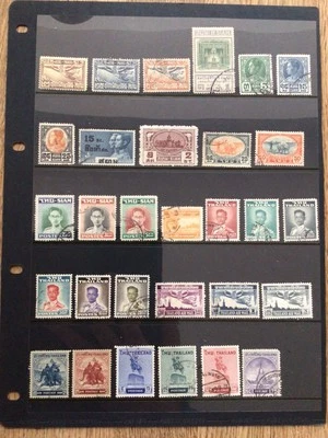 High Value Collection Of 30 Old Stamps From Thailand- 1925-56. - Image 1 of 3