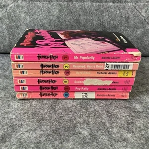 Horror High Nicholas Adams 6er Set Taschenbücher 90er Jahre - Bild 1 von 4
