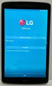 COMO NUEVA - Tablet LG G Pad F 8.0 16GB Android V495 (Wi-Fi + Celular) - AT&T Bloqueada - Imagen 1 de 3