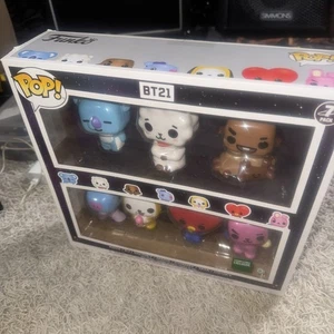 Funko Pop! BT21 Barnes & Noble Exclusive 7-Pack New - Picture 1 of 2