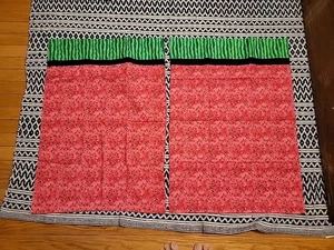 Set of 2 Handcrafted Standard Watermelon Pillowcases  - Picture 1 of 3