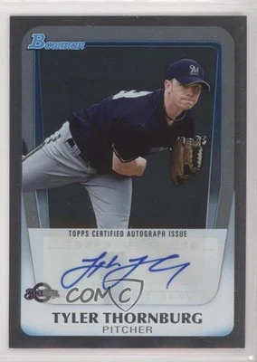 2011 Bowman Draft Retail Prospects Auto Tyler Thornburg #BPA-TT Auto - Image 1 of 2