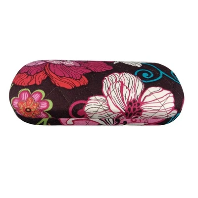 Estuche rígido para gafas Vera Bradley estampado floral acolchado soporte para gafas duras Foto 1 de 4