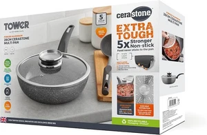 Tower Cerastone Forged Multi-Pan, 28 cm, condition new but missing lid and handl - Picture 1 of 1