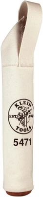 Klein Tools 5471 Canvas Bag, Electrode Bag with Hard Leather Bottom and Web Belt - Image 1 of 4