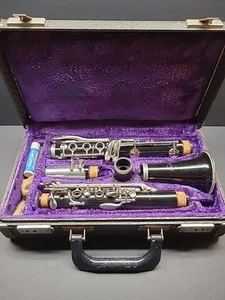 Estuche LeBlanc Clarinete Normandía Vintage Tono Reso Hecho en EE. UU. - Imagen 1 de 11