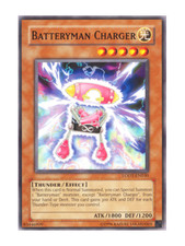 Batteryman Charger - Mint / Near Mint Condition YUGIOH Card