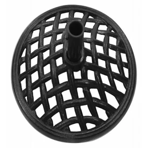 Four Seasons Courtyard Canmore 19 Inch Cast Iron Patio Umbrella Base, Black - Picture 1 of 5