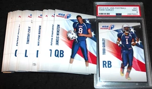 2012 UPPER DECK USA FOOTBALL 1-50 SET JAMEIS WINSTON (2015 RC)+TODD GURLEY PSA 9 - Picture 1 of 1