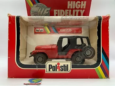 Polistil Jeep CJ5, modello scala 1:24, vintage (2584) - Immagine 1 di 4