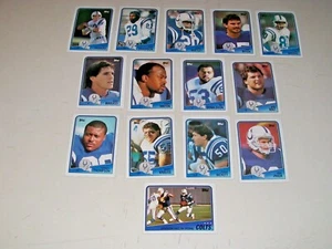 1988 Topps Indianapolis Colts Team Set 14 NM/Mint Dickerson Bickett Hinton - Bild 1 von 4