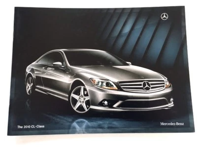 2010 Mercedes Benz CL550 CL600 Coupe 14-page Original Car Brochure Catalog - Image 1 of 4