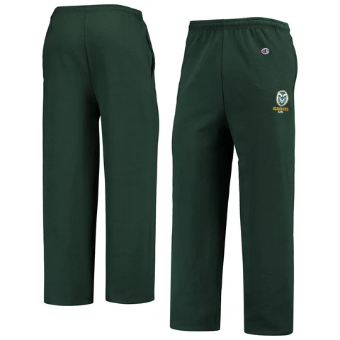 Men's Champion Green Colorado State Rams Powerblend Pants Cover