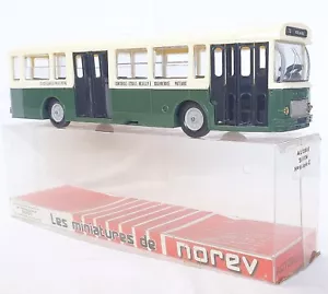 Norev France 1:43 SAVIEM SC10 AUTOBUS PASSENGER BUS #98 Serie G MIB'77 TOP RARE - Bild 1 von 13