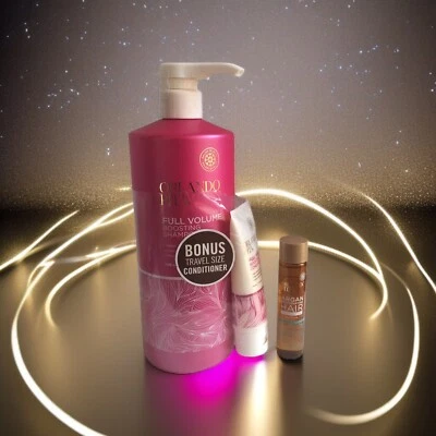 Orlando Pita Moroccan Argan Rejuvenating Hair Treatment Oil + Boosting Shampoo - Image 1 of 4