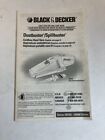 Black And Decker Dustbuster/ Spillbuster Db450 Manual