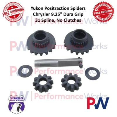 Yukon Positraction Spider Gear Kit For Chrysler 9.25" Rear, Dura Grip 31 Spline - Image 1 of 4