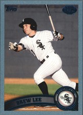 2011 Topps Pro Debut Blue #160 Drew Lee /309