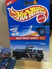 1996 Hot Wheels Race Truck Series '56 Flashsider Chevy Pickup Black Goodyear