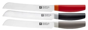 ZWILLING Messer NOW S Brotmesser Küchenmesser 20 cm -  Schwarz - Rot - Grau - Bild 1 von 13