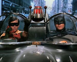 Adam West & Burt Ward Batman & Robin 8x10 Photo reprint