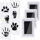 Nabance Baby Handprint and Footprint Kit, 3 Baby Inkless Print Pads, 6 Imprint
