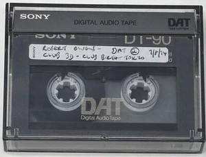 Original 1994 ROBERT OWENS Club 3D, Club Birth, Tokyo Japan Live DJ Set DAT Tape - Picture 1 of 2