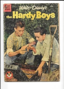 Four Color #760 HARDY BOYS #1! Dell Disney 1956, Golden Age 1ST ISSUE! G/VG 3.0 - Picture 1 of 2