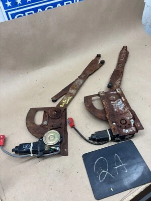 1981 - 1993 DODGE D100 D150 RAMCHARGER W100 W150 WORKING POWER WINDOW REGULATORS - Image 1 of 4