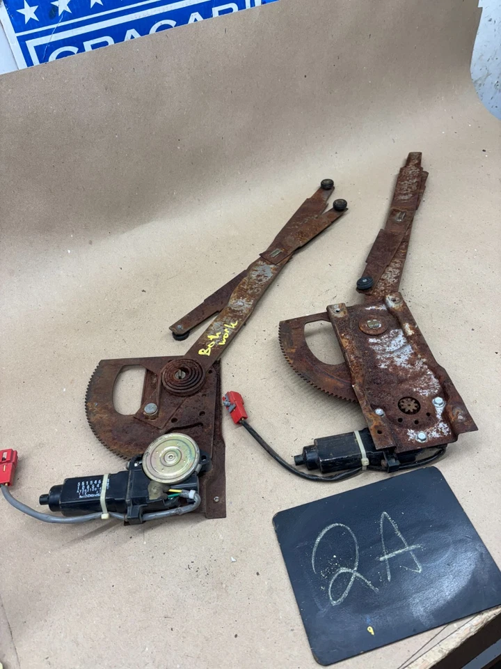 1981 - 1993 DODGE D100 D150 RAMCHARGER W100 W150 WORKING POWER WINDOW REGULATORS - Image 1 of 4