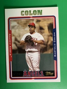 2005 Topps Bartolo Colon #231 Anaheim Angels - Picture 1 of 2