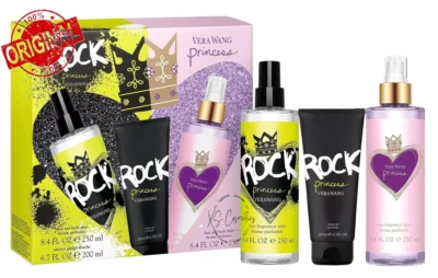 Vera Wang Rock Princesa e Princesa Feminino 3 Peças Conjunto de Presente de Férias - Imagem 1 de 2