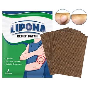 Parche de eliminación de lipomas a base de hierbas orgánico lipólisis parche de alivio de bultos de grasa 6 piezas - Imagen 1 de 12