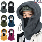 Fleece Balaclava Ski Full Face Mask Neck Winter Warm Windproof for Cold Weather
