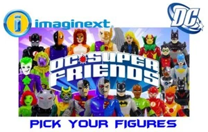 DC Comics Imaginext Figures DC Super Friends Heroes Villains - Pick Your Figures - Picture 1 of 108