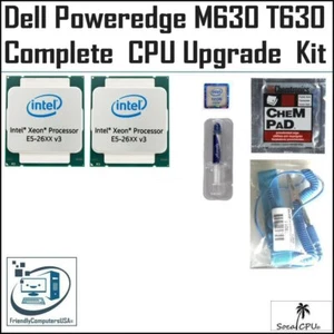 Dell Poweredge M630 T630 Server CPU Processor Upgrade up to 36 Core E5-2699v3 - Picture 1 of 6