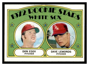 1972 Topps White Sox Rookies - Don Eddy / Dave Lemonds #413