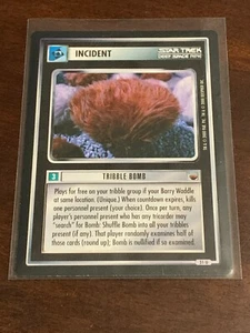  Star Trek CCG Trouble With Tribbles Tribble Bomb - Picture 1 of 2