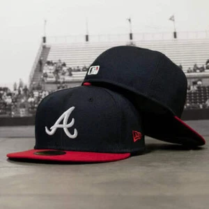 NEW ERA 59FIFTY MLB AUTHENTIC ATLANTA BRAVES TEAM FITTED CAP - Bild 1 von 12